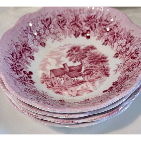 J G Meakin Willy Lott Fruit/Dessert Sauce Bowl Romantic England  Replacement 4 - Picture 7 of 8